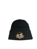 Un Barco Dos Perros- Black Knit Beanie